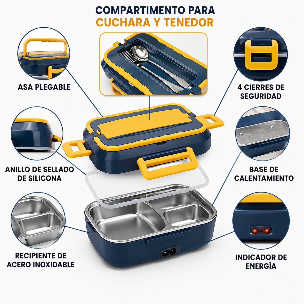 HeatGo™ Lonchera electrica.
